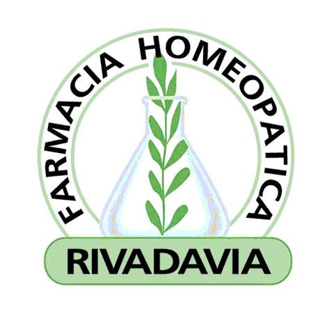 Logo de farmacia homeopatica RIVADAVIA